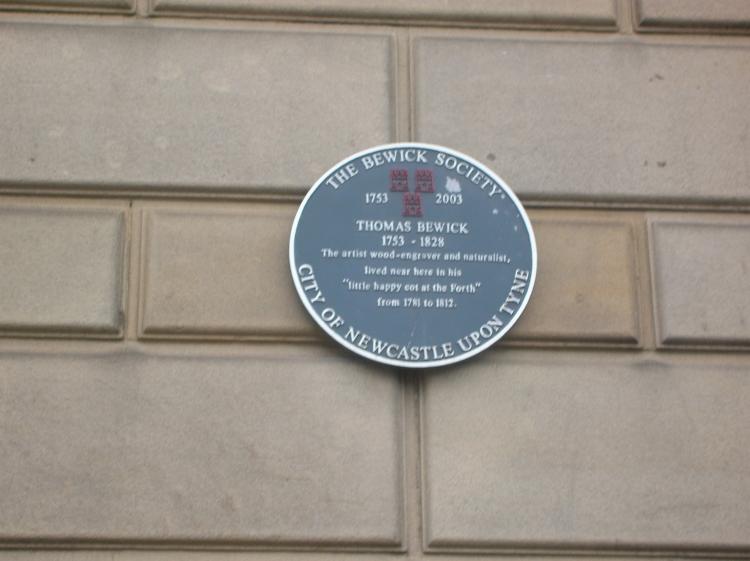 Thomas Bewick Commemorative Plaque