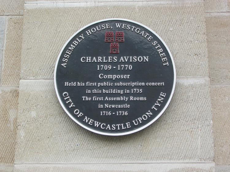 Charles Avision Commemorative Plaque