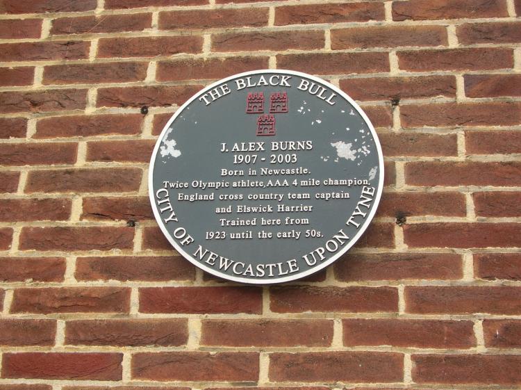 J Alex Burns Commemorative Plaque