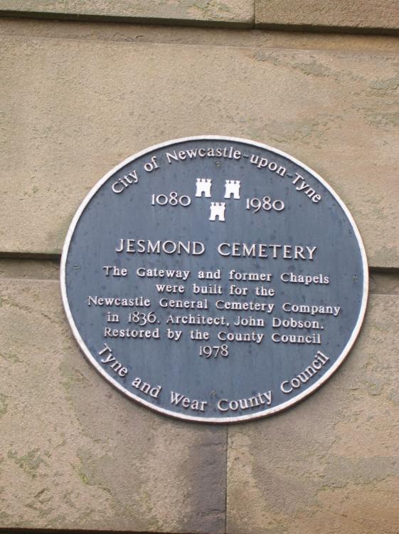 Jesmond Cemetery Gates